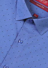 Printed Blue Shirt